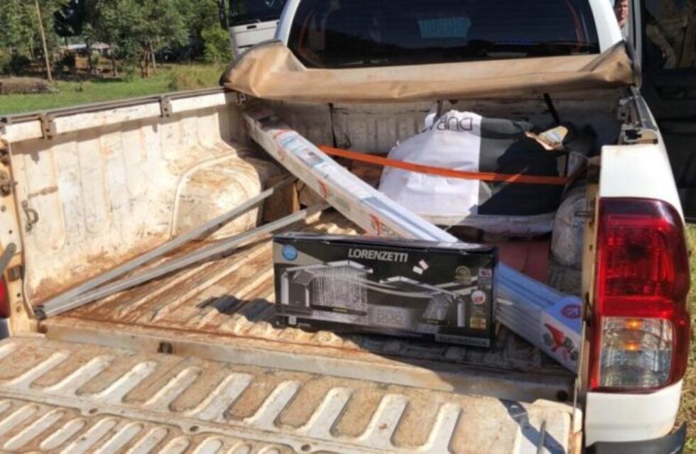 San Pedro: secuestraron un vehículo de Energía de Misiones con contrabando