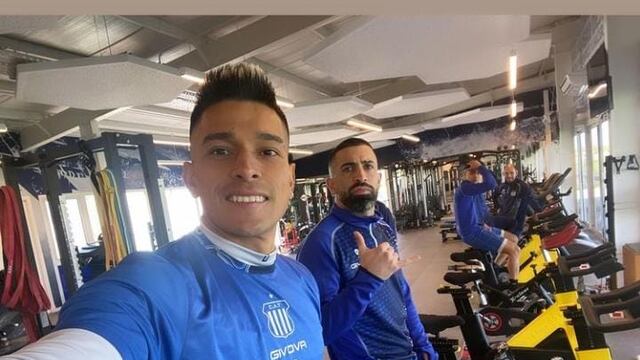 Favio Álvarez se va de Talleres y jugará en Colón. También emigraría Michael Santos (Instagram @favio.alavarez10).