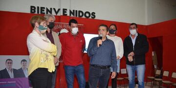 Walther Marcolini eufórico por el triunfo en las PASO.