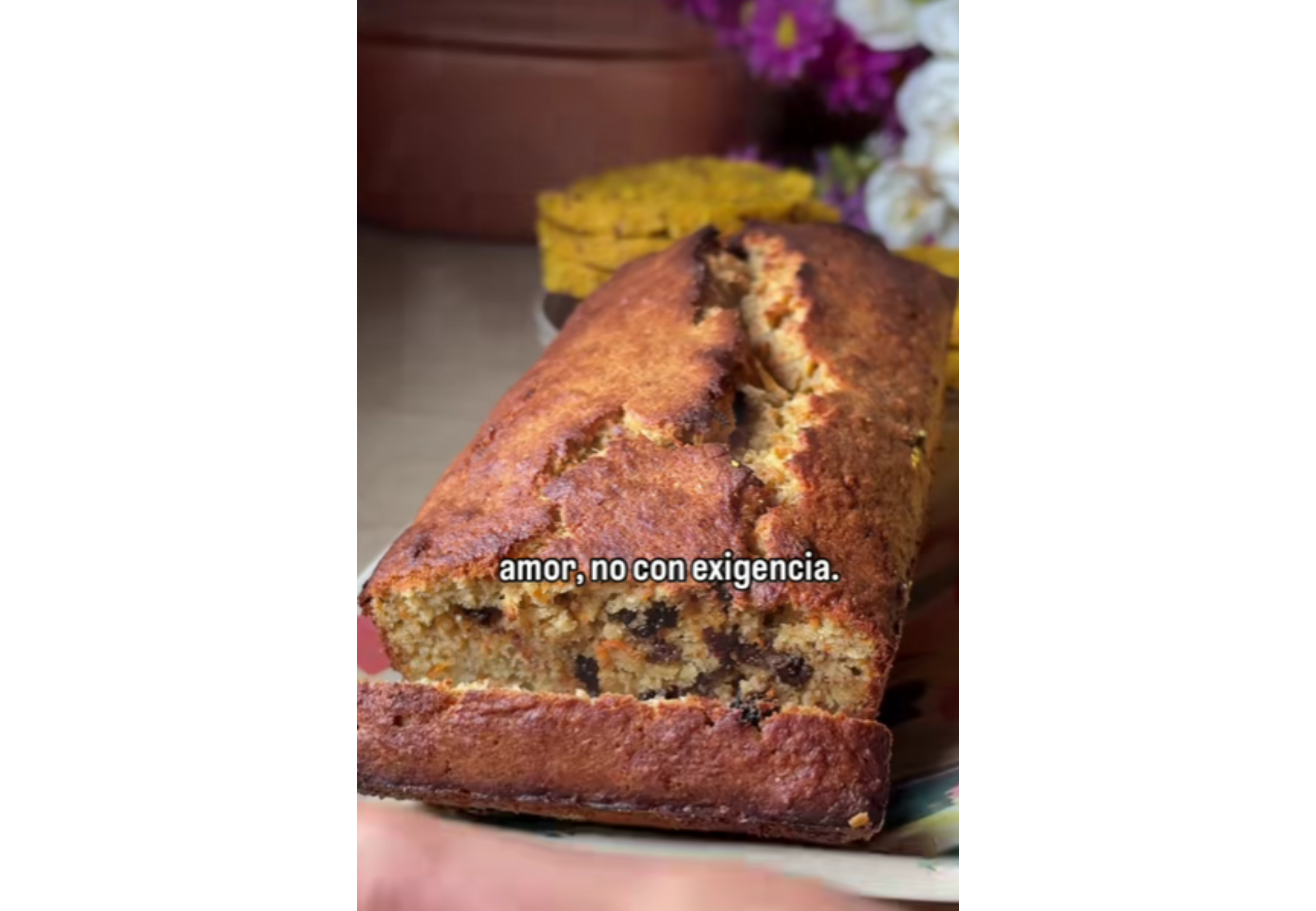 Este budín se hace en menos de diez pasos.
