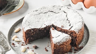 Torta caprese, un clásico de italia.