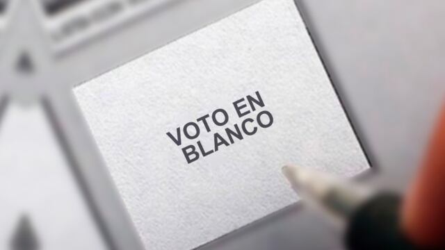 El voto en blanco fue la tercera fuerza en las elecciones de San Luis