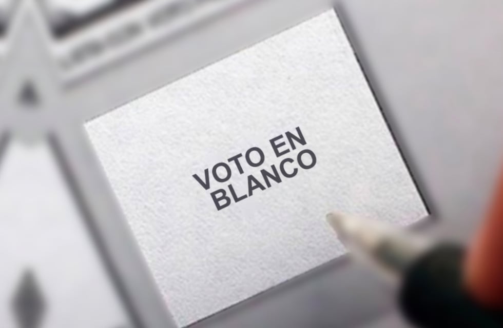 El tercer puesto en las elecciones de San Luis fue para el voto en blanco