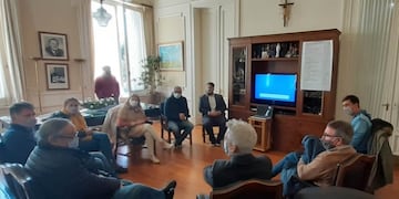 Encuentro para analizar el avance del conservatorio y el IPAT.