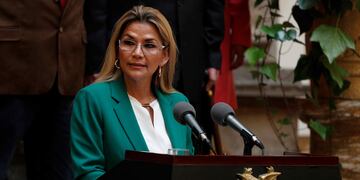 Jeanine Áñez, expresidenta interina de Bolivia. (AP / Archivo)