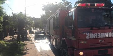 Incendio en Oberá.