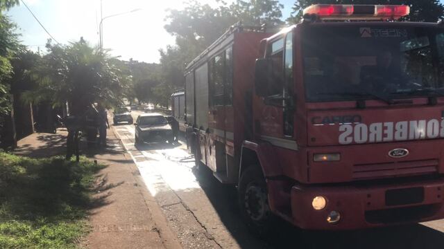 Incendio en Oberá.