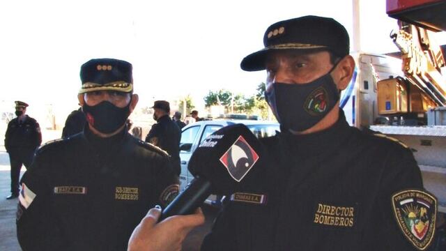 Bomberos Voluntarios de Itaembé Guazú.