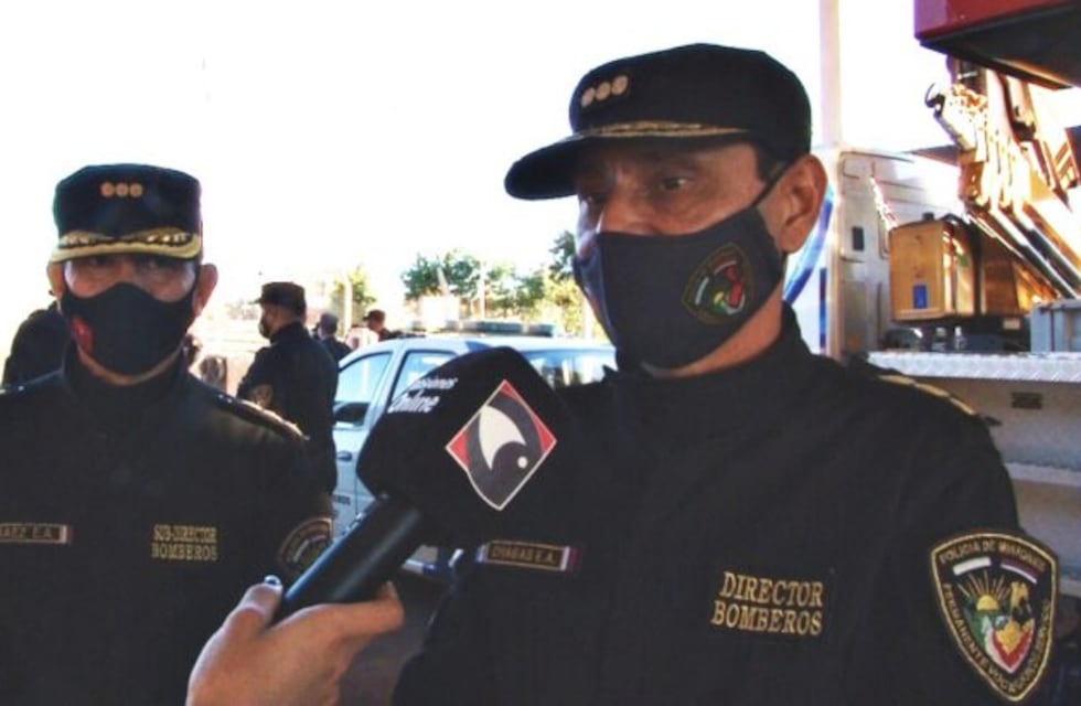 Entregaron insumos a Bomberos Voluntarios de Itaembé Guazú