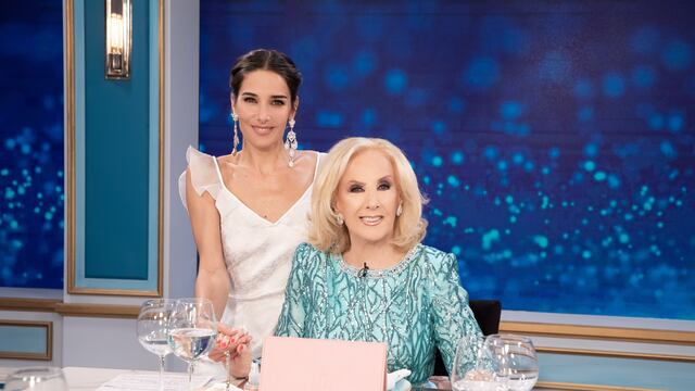 El regreso de Mirtha Legrand a la tevisión. (Foto: Prensa)