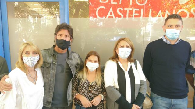 Enrique Estévez y Mónica Fein respaldaron al socialismo rafaelino