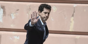 Eduardo Wado De Pedro criticó a la Justicia tras los fundamentos que dio a conocer por la condena a CFK. 
Rosada Foto Federico Lopez Claro