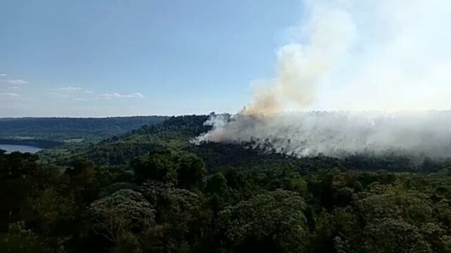 Por las altas temperaturas y la falta de lluvias rige en Misiones el alerta por incendios
