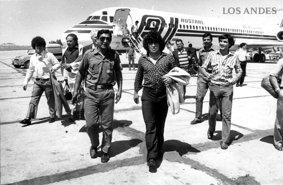 Las visitas de Diego Maradona a Mendoza del ’78 a 2019