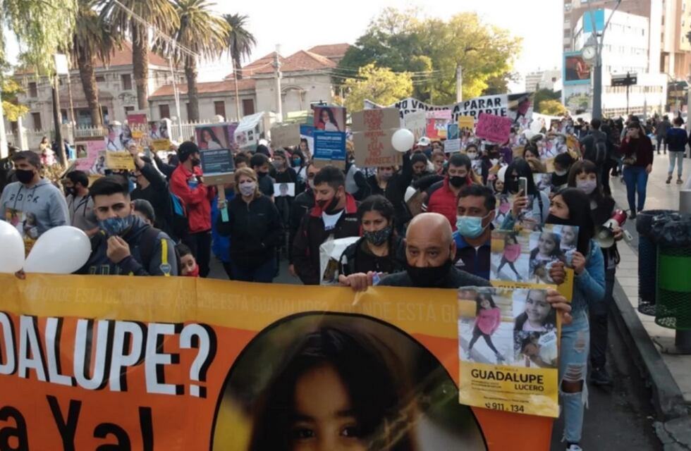 Se realizó una marcha por los 6 meses de la desaparición de Guadalupe Lucero