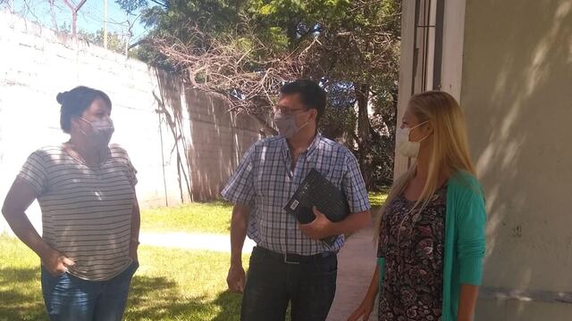 Lisandro Mársico y Carla Boidi recorrieron la Casa del Adolescente y Libertad Asistida