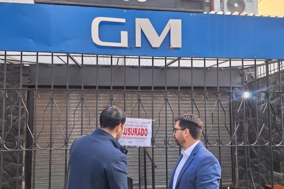 Se clausuró una reconocida concesionaria. (Foto: Municipalidad de Córdoba)