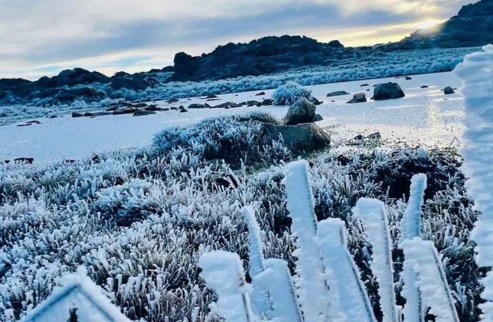 Hizo 14 grados bajo cero: cuál fue el rincón más frío de la provincia de Córdoba