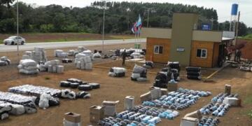 Gendarmería Nacional desarticuló encomiendas ilegales en San Vicente.