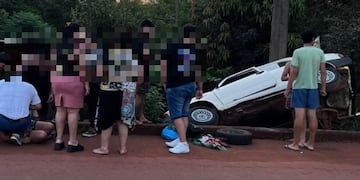 Siniestro vial en Eldorado dejó un saldo de una persona herida.