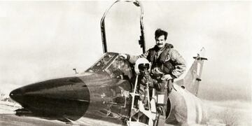 El teniente Héctor Ricardo Volponi, héroe de Malvinas. Murió en combate.