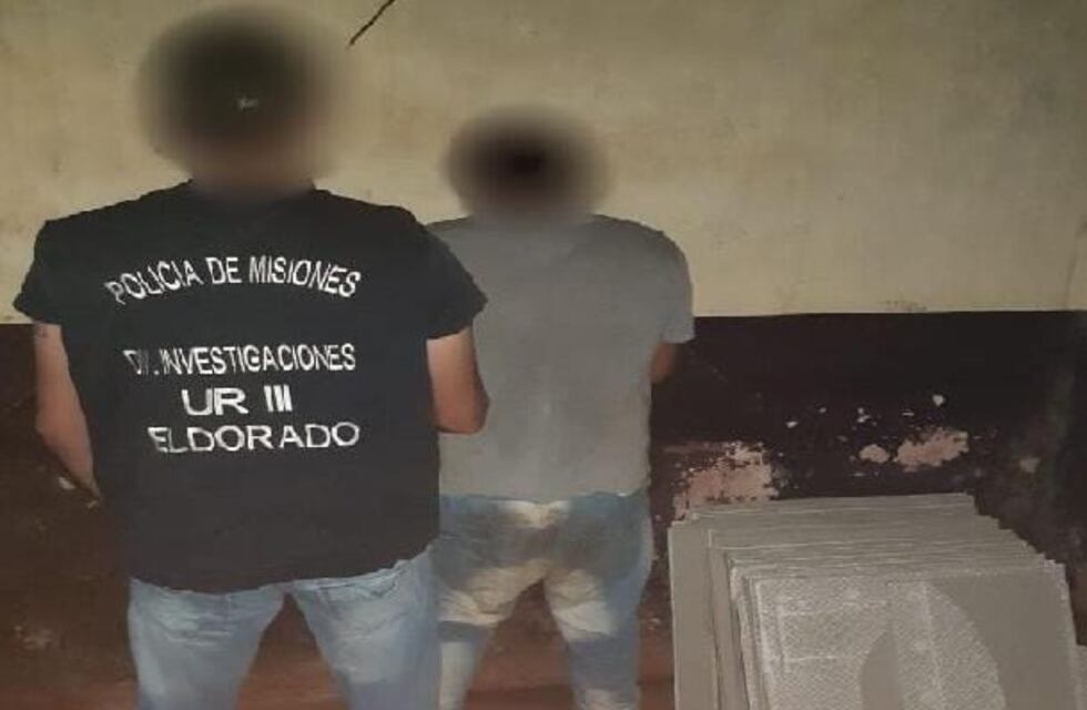 Eldorado: detienen a un hombre acusado de robo de cerámicas de una obra en construcción