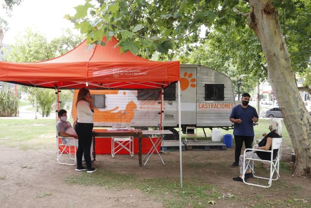Quirófano móvil "castraciones gratuitas" en Carlos Paz.