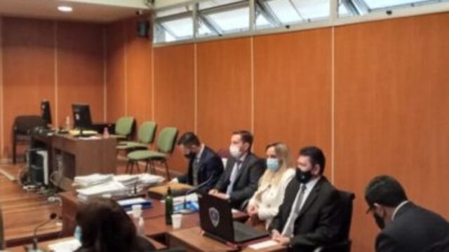 Los fiscales en el juicio por el crimen de jimena Salas