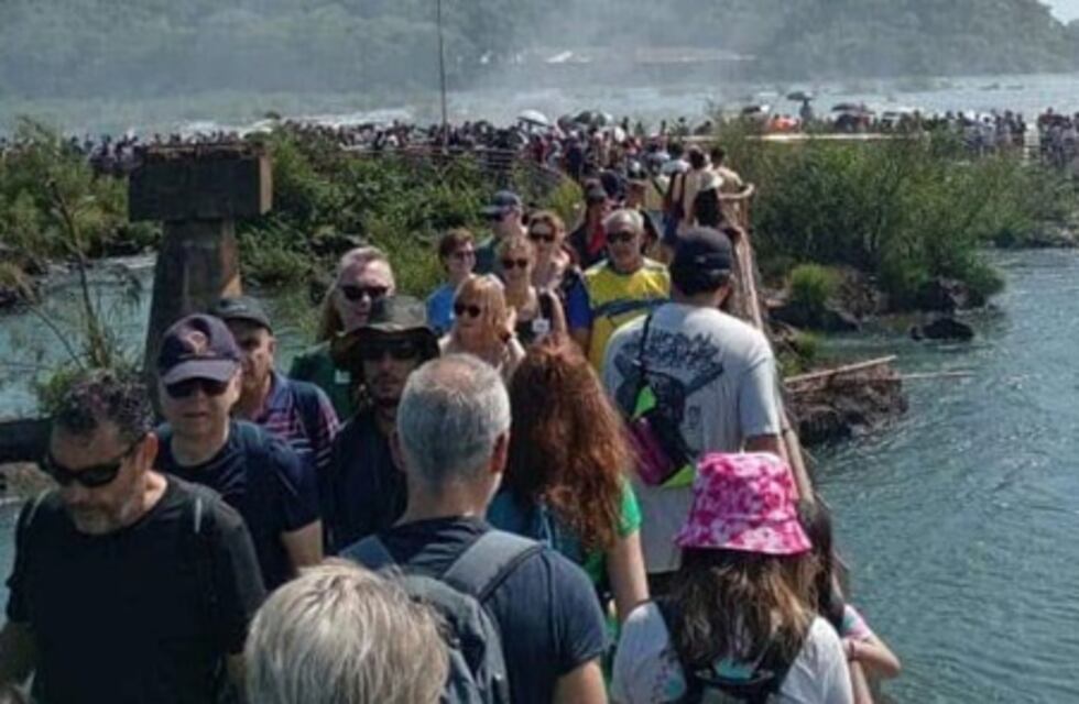Buen movimiento turístico en Iguazú durante el fin de semana largo
