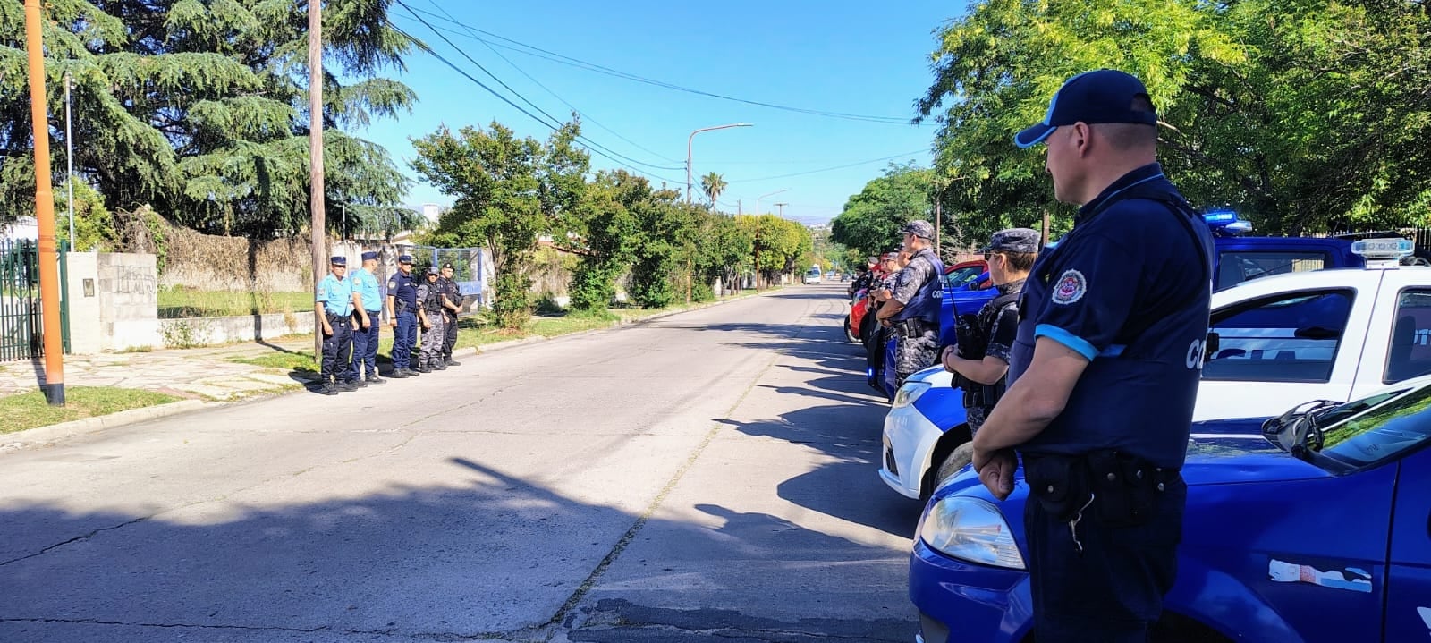 Amplio operativo en Villa Carlos Paz para dar con el paradero de Luis Bischoff. Gentileza Diario de Carlos Paz