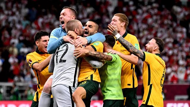 Australia venció a Perú en los penales y se clasificó al Mundial. Los Andes.