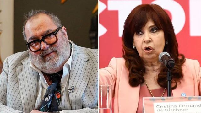 Jorge Lanata y Cristina Kirchner