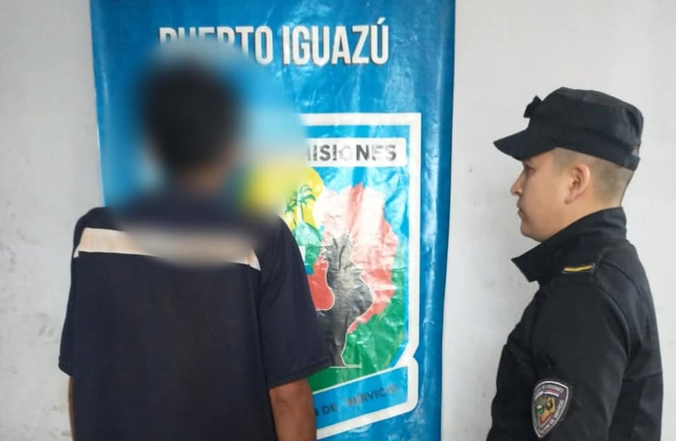 Detuvieron a un joven por robar en un comercio en Puerto Esperanza