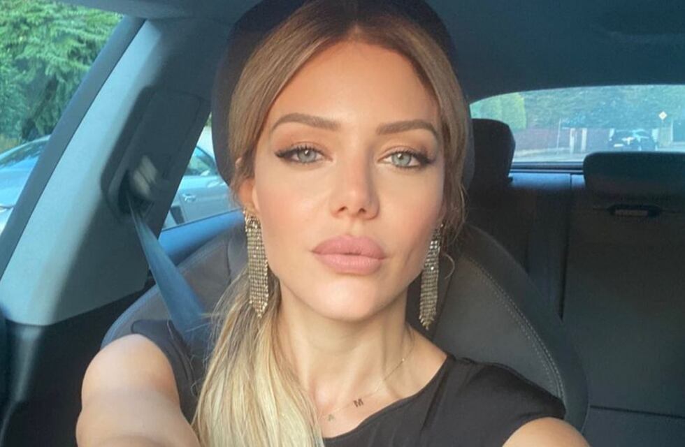 Desde el Río Isar, Evangelina Anderson deslumbró con una bikini animal print