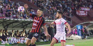 Patronato y Lanús, en un nuevo partido de la Liga Profesional. (Prensa Patronato).
