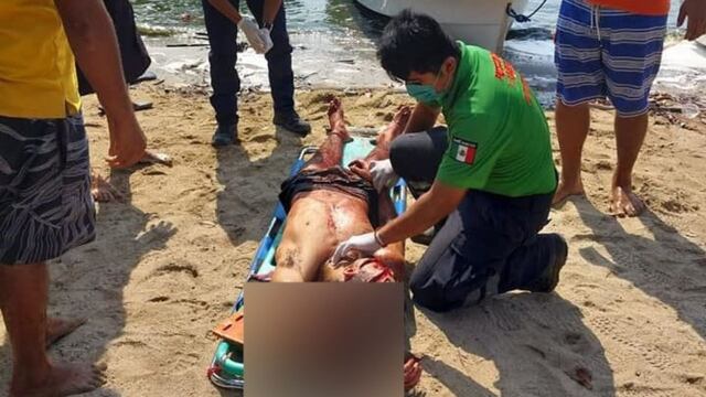 El joven recibió tres golpes en su cabeza.