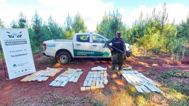 Secuestran cargamento de droga en Puerto Esperanza.
