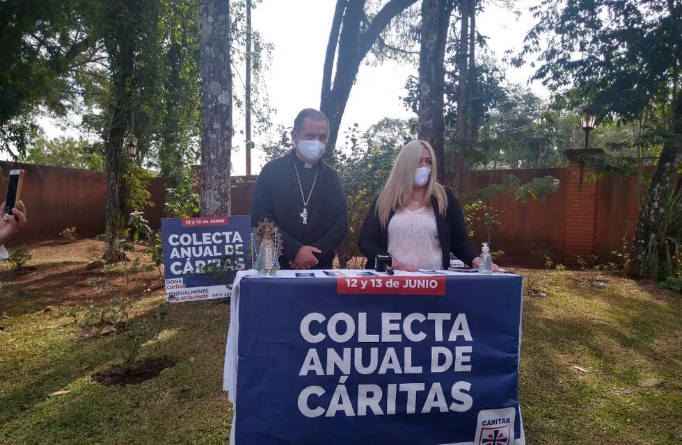 Iguazú: conferencia de prensa sobre la colecta anual de Cáritas