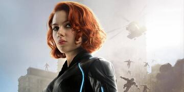 Scarlett Johansson en el papel de la "Viuda negra".