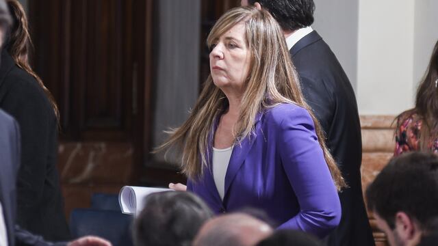 Gabriela Cerruti se refirió a la "suma fija".