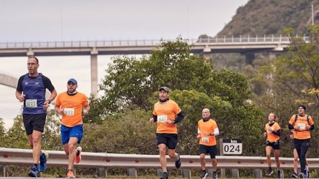 Maratón Carlos Paz 2023 Vuelta al Lago San Roque (archivo).
