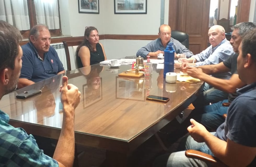 Tres Arroyos: reunión para establecer las prioridades en la ejecución de diferentes obras