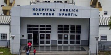 El bebé fue trasladado al hospital público Materno Infantil de Salta por la complejidad de sus lesiones. - Gentileza