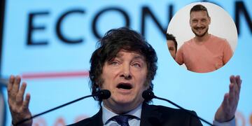 El reposteo de mal gusto de Javier Milei sobre el caso Kiczka.