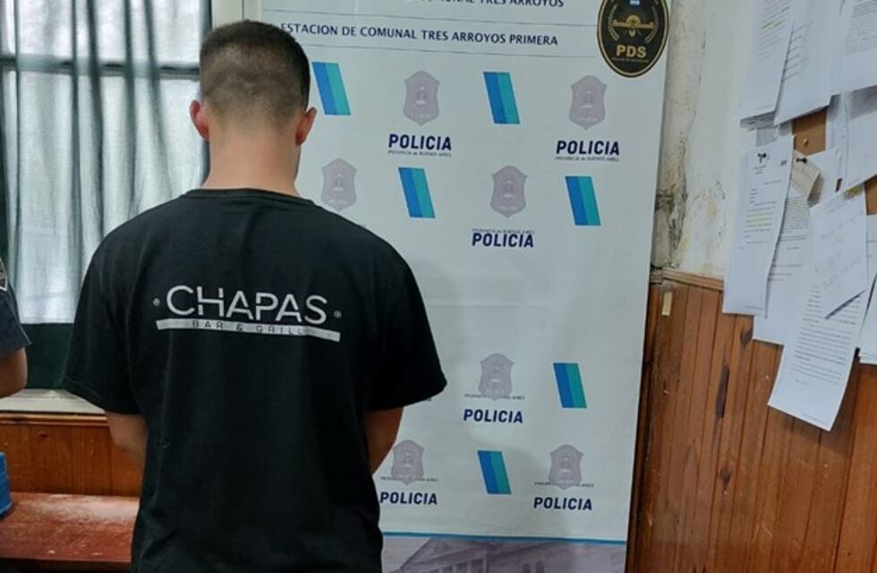 Violencia de Género en Tres Arroyos: Golpeó a su expareja en el rostro y fue aprehendido