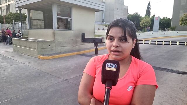 Lara Vera, la joven madre de San Juan que lucha para que trasladen a su hija enferma.