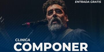El conocido cantautor Ricardo Tapia dictará una clínica de música en Montecarlo.