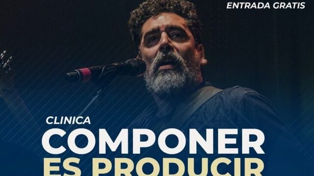 El conocido cantautor Ricardo Tapia dictará una clínica de música en Montecarlo.