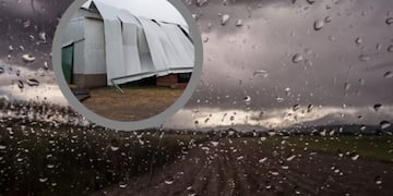 Tormenta en Gualeguaychú. Foto ilustrativa de archivo.