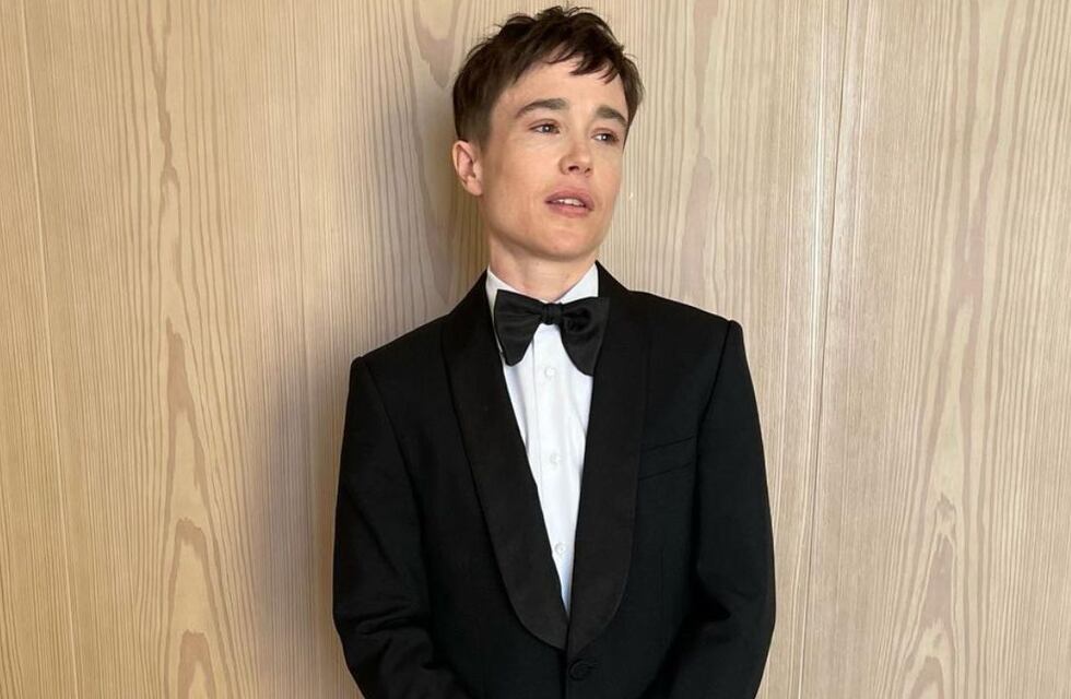 Elliot Page posó sin camisa para mostrar los avances de su proceso de hormonización